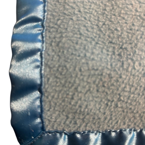 VTG Luvs Blues Clue Lovey Blanket Fleece Satin Blanket Baby Infant Retro Sooth - Picture 4 of 4